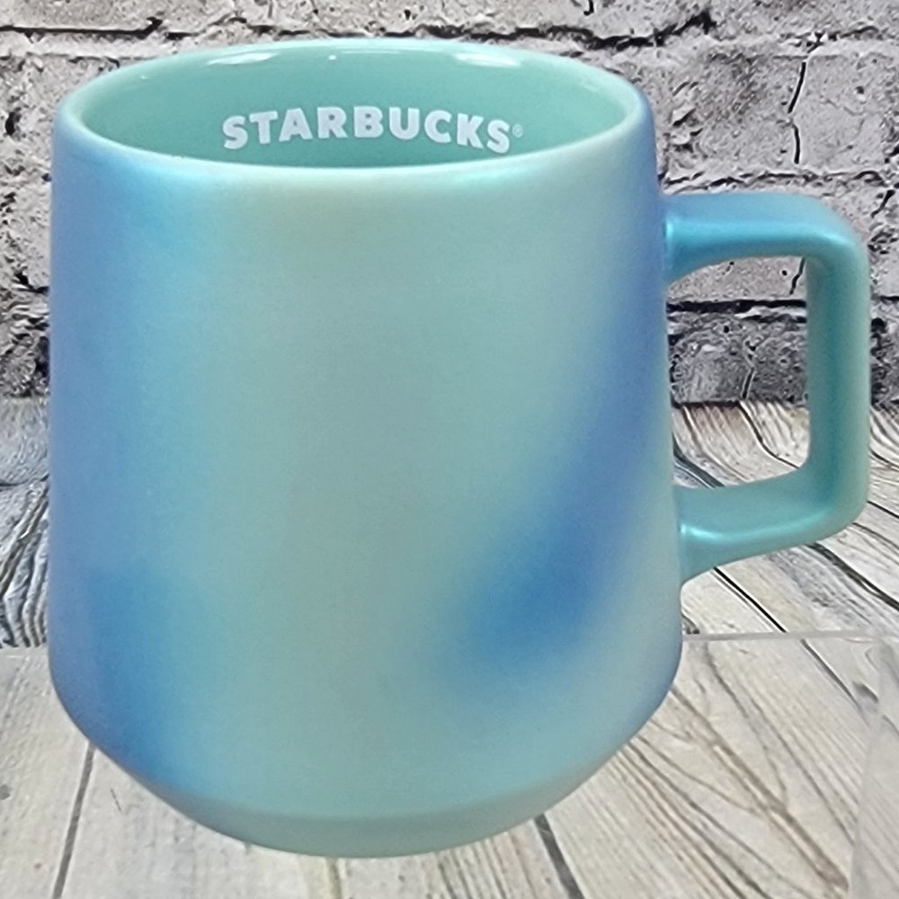 Starbucks Shimmer Pearlescent Coffee Cup Mug 2021 Collectible 14 fl. oz Ceramic